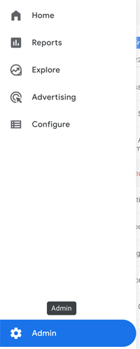 Google Analytics admin