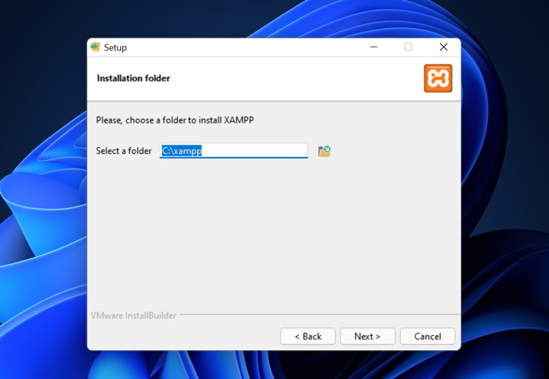 xampp install location